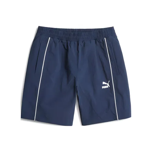 PUMA Синие Женские Повседневные Шорты
