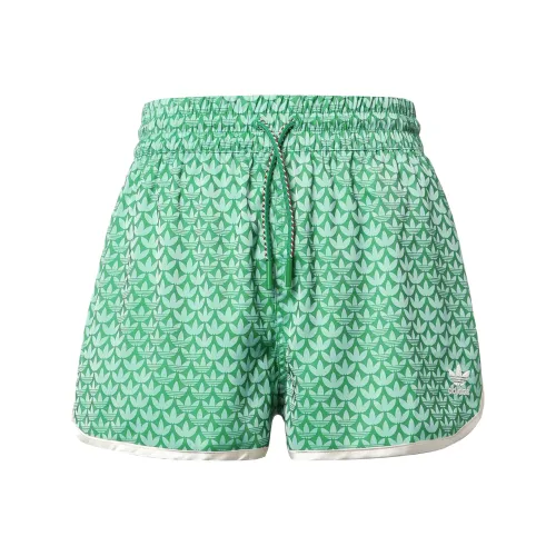 Adidas Originals Повседневные шорты Женские Зеленые