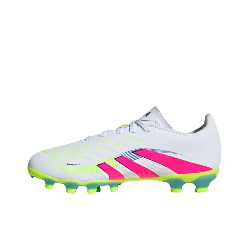 Adidas Амортизация Низкий Топ Детская Футбольная Обувь Белая Малыш