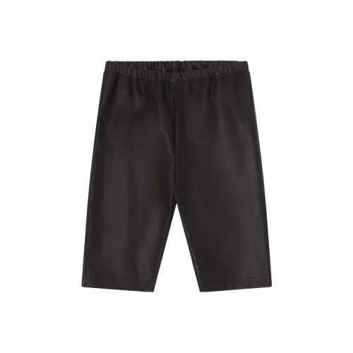 MM6 Maison Margiela Черные Женские Повседневные Шорты