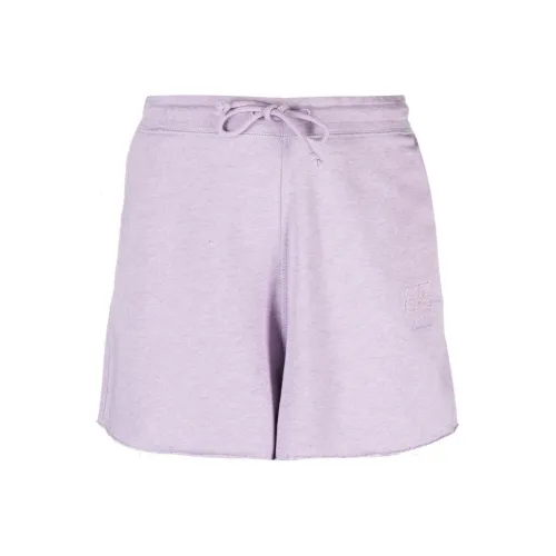 GANNI Lilac Women's Casual Shorts GANNI Сиреневый Женские Повседневные Шорты