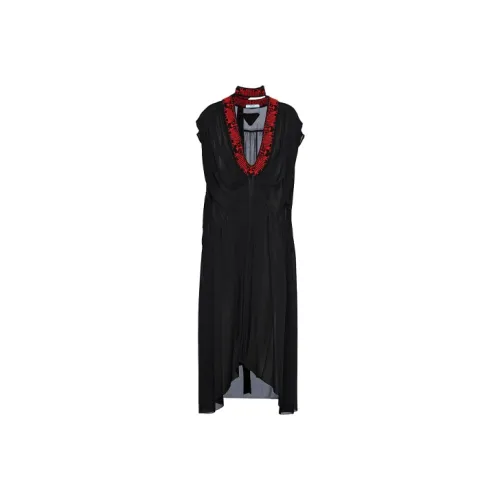 PRADA FW21 Sleeveless Dress Women's Black PRADA FW21 Без рукавов Платье Женское Черное