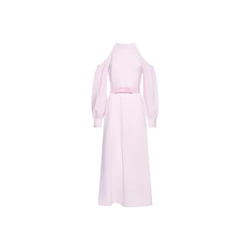 STELLA MCCARTNEY Розовые Женские Платья с Длинным Рукавом