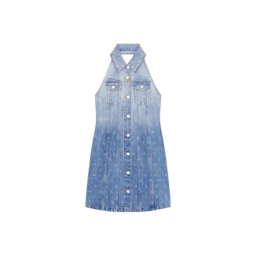 GIVENCHY Без рукавов Платье Женское Синее