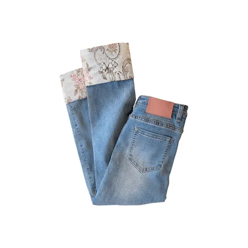 Cypress House Джинсы Женские Светло-Синий