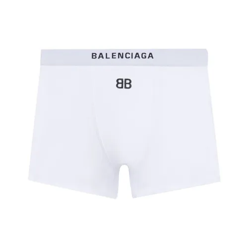 Balenciaga Повседневные шорты Slim Fit Женские Белые