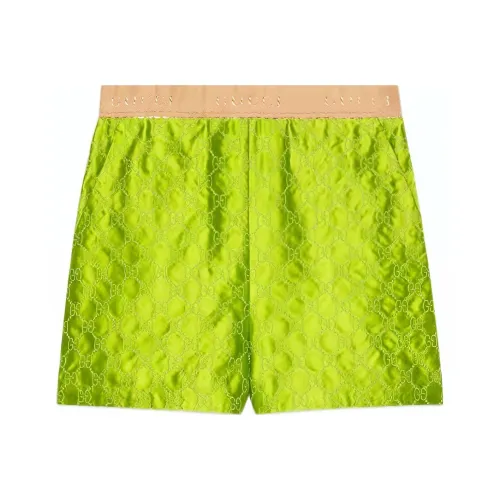 GUCCI Зеленые Женские Повседневные Шорты