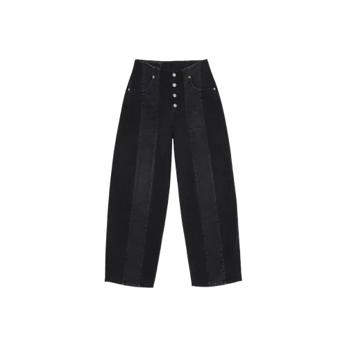 MM6 Maison Margiela Синие Женские Джинсы