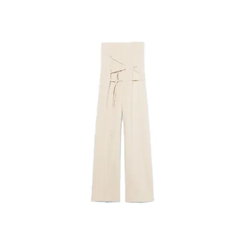 Jacquemus Светло-янтарные Женские Костюмные Брюки