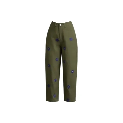 You cow me pants Армейский зеленый Женские Джинсы