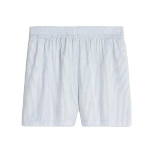 CELINE Небесно-голубые Женские Повседневные шорты