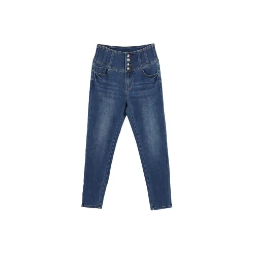 BEBE Джинсовый синий Женские джинсы