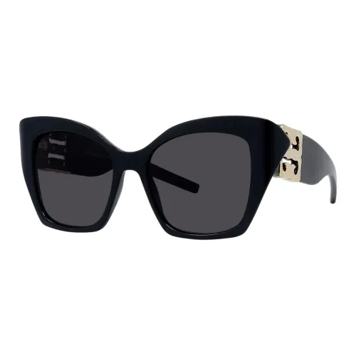UENO Eyewear Ацетат Кошачий глаз Солнцезащитные очки Женские Черный