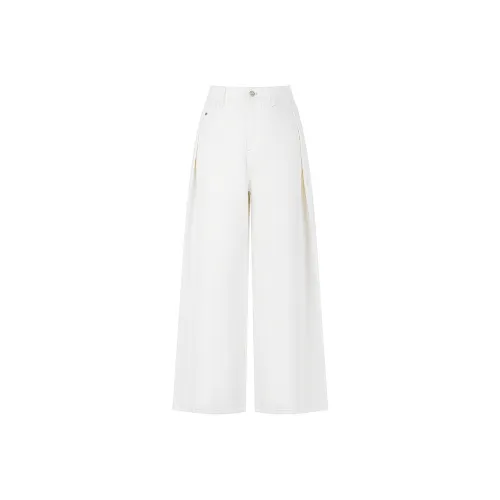 THE SEA LIFE Джинсы Женские Cloud White