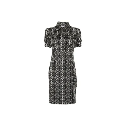 MaxMara Короткий рукав Платье Женское Черное