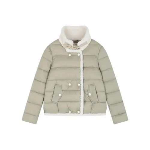 IHIMI Пуховик Женский Гороховый Зеленый