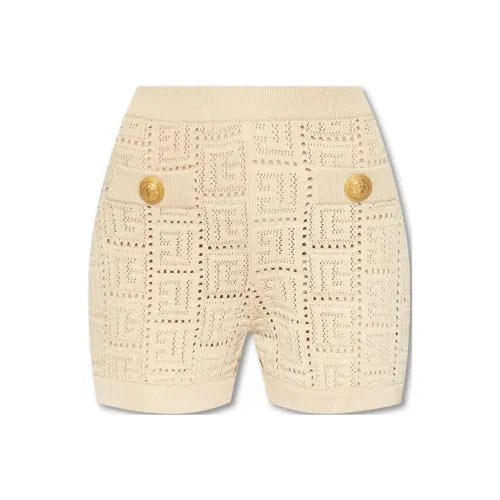BALMAIN SS23 Повседневные шорты Женские