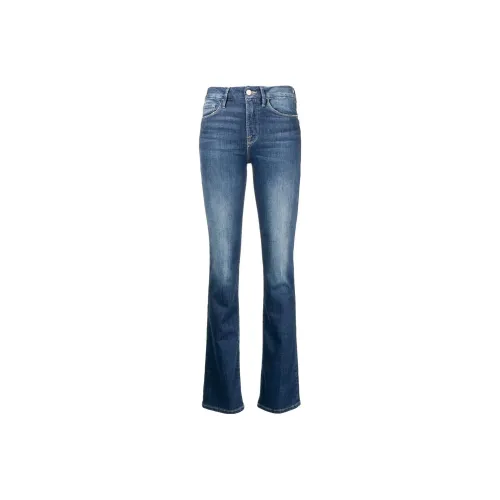 Рамка Темно-синие Женские Джинсы