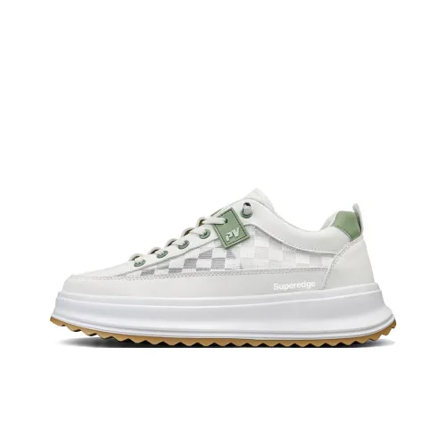 SUPEREDGE Амортизация Устойчивые к воздействию Устойчивые к износу Низкие Кроссовки для скейтбординга Мужские Зеленые