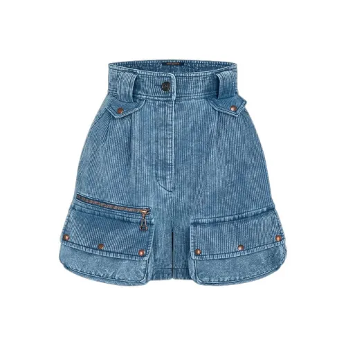 LOUIS VUITTON Новые ежеквартальные продукты LV Синий Женские Повседневные шорты