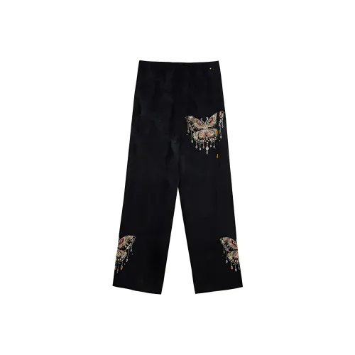 TCH Черные Женские Повседневные Брюки