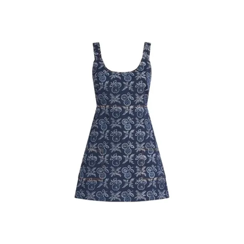 ETRO Синие Женские Слиплатья