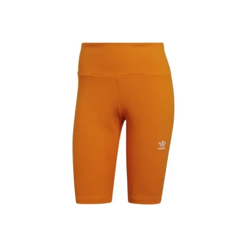 adidas originals Апельсиновые Женские Повседневные шорты
