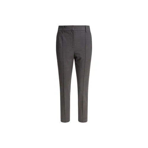 Brunello Cucinelli Серые Женские Повседневные Брюки