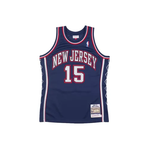 MITCHELL NESS Баскетбольная Джерси Унисекс Темно-синий