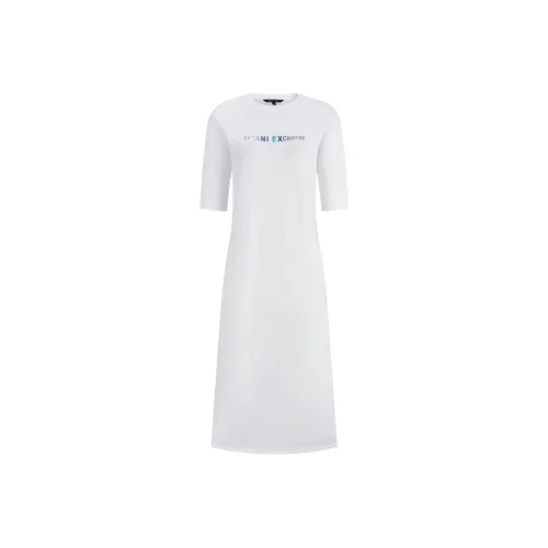 ARMANI EXCHANGEAE SS23 Короткое платье с короткими рукавами женское
