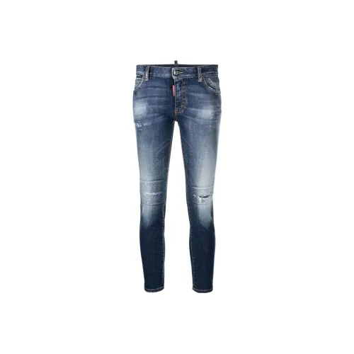 DSQUARED 2 Индиго Женские Джинсы