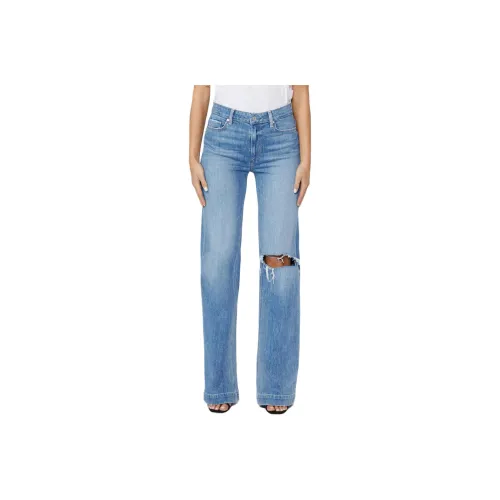 PAIGE Синие Женские Джинсы