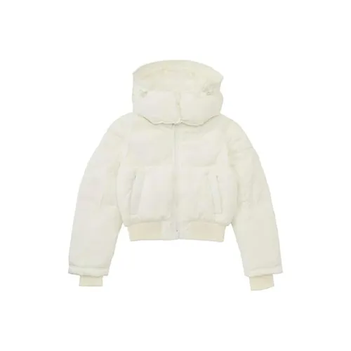 DIESEL Хлопковый пуховик Женский Белый