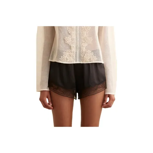 Bode Повседневные шорты женские черные