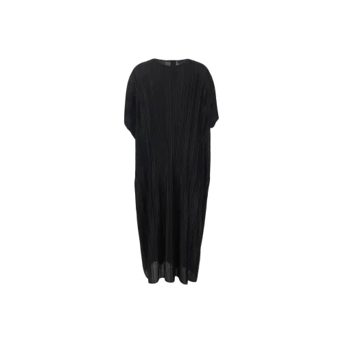 Fabiana Filippi Черное Женское Короткое Платье с Рукавами