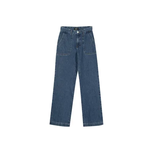 A.P.C Синие Женские Джинсы