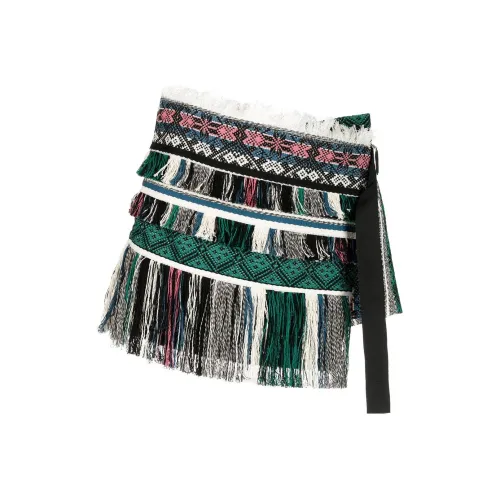 sacai Многоцветные Женские Повседневные Шорты