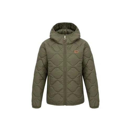 The North Face Пуховая куртка Женская Оливковая