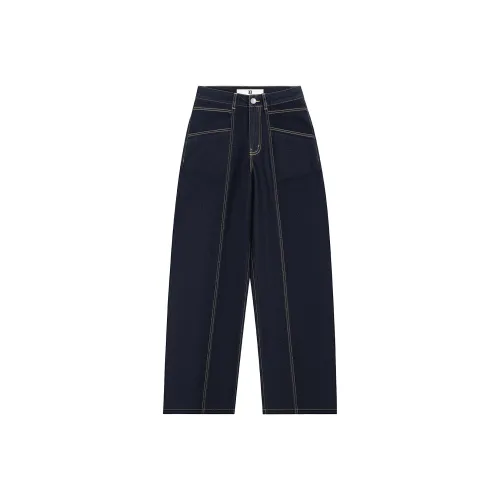 CALLED BACK Джинсы Женские Темно-синий