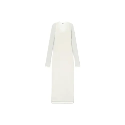 JIL SANDER Polar Женские Длинные Платья с Рукавами