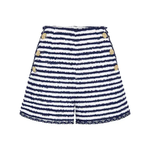 REBECCA VALLANCE FW23 Повседневные шорты Женские Морской синий