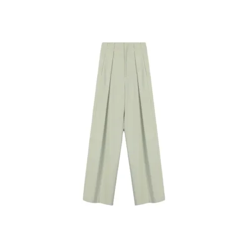 Roselingling Повседневные брюки Женские Туманный зеленый