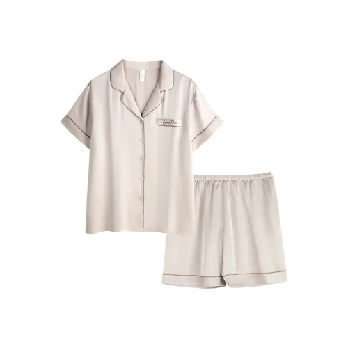 XUANJING 63915 Чай Серый Женские Пижамные комплекты