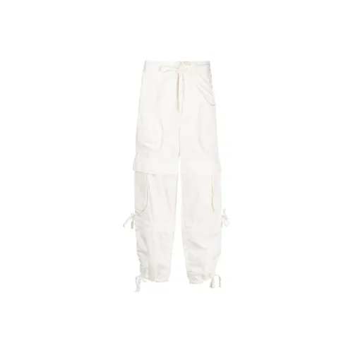 ISABEL MARANT Белые Женские Брюки Карго