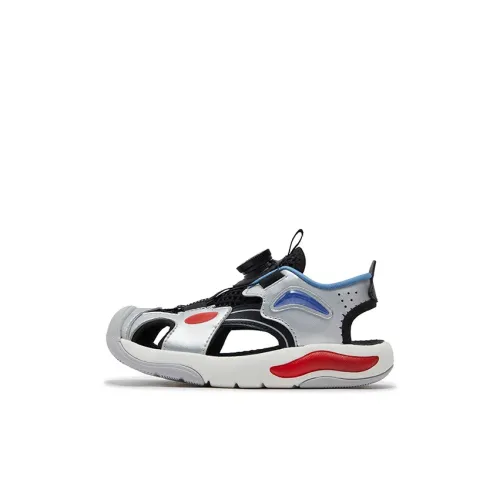 XTEP Детские сандалии Low Top Черный Серебряный Kids