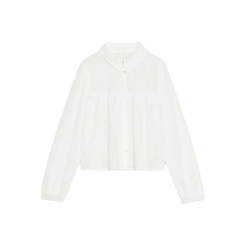 ZARA Белые Женские Рубашки