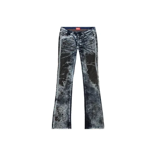 DIESEL SS24 Джинсы Женские Черные