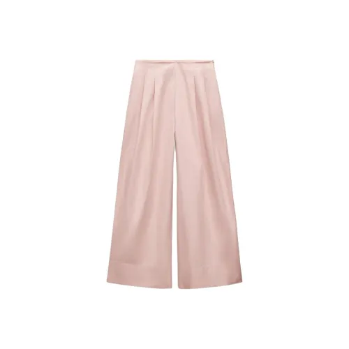 ZARA ZW Series Розовые Женские Повседневные Брюки