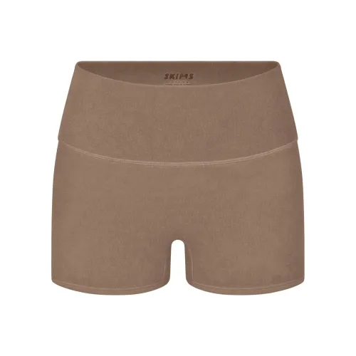 Skims Коричневые Женские Повседневные Шорты
