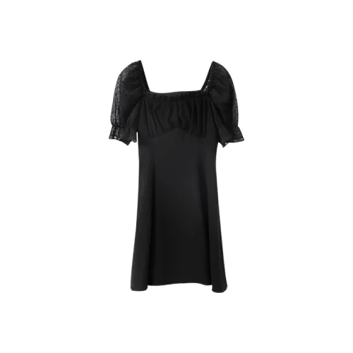 YUMOMO STAR Платье Женское Элегантное Черное